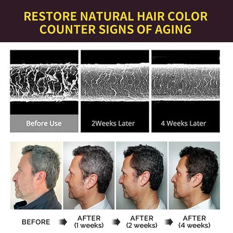 Natural Herbal 3-in-1 Hair Dye