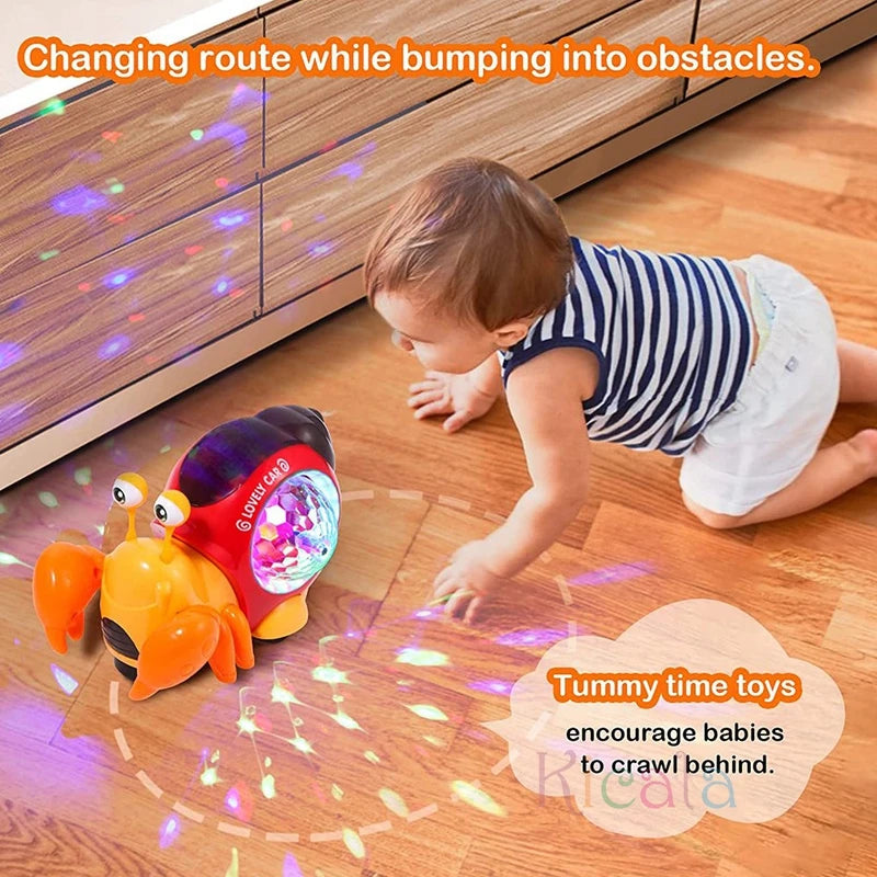 Dancing Crab Interactive Baby Toy