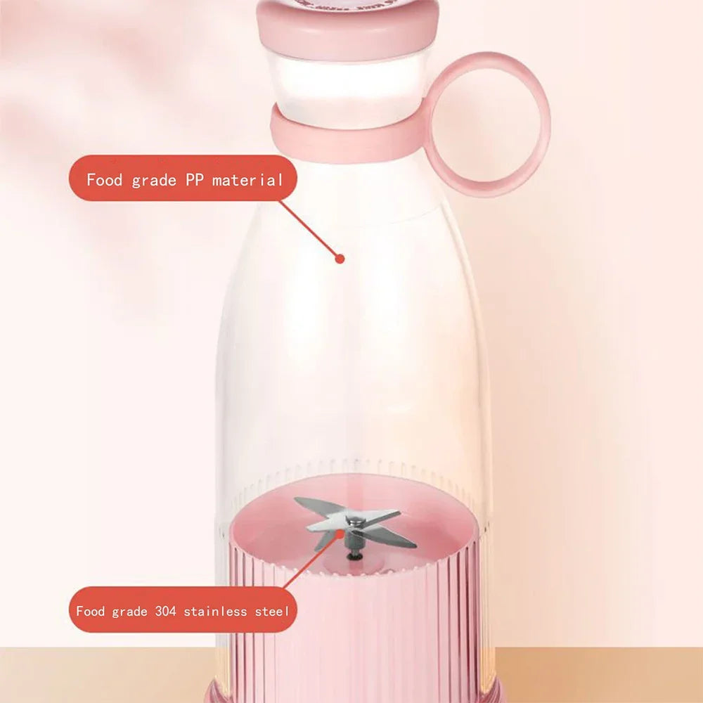 Portable USB Rechargeable Fruit Blender