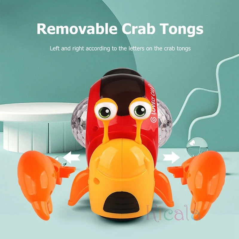 Dancing Crab Interactive Baby Toy