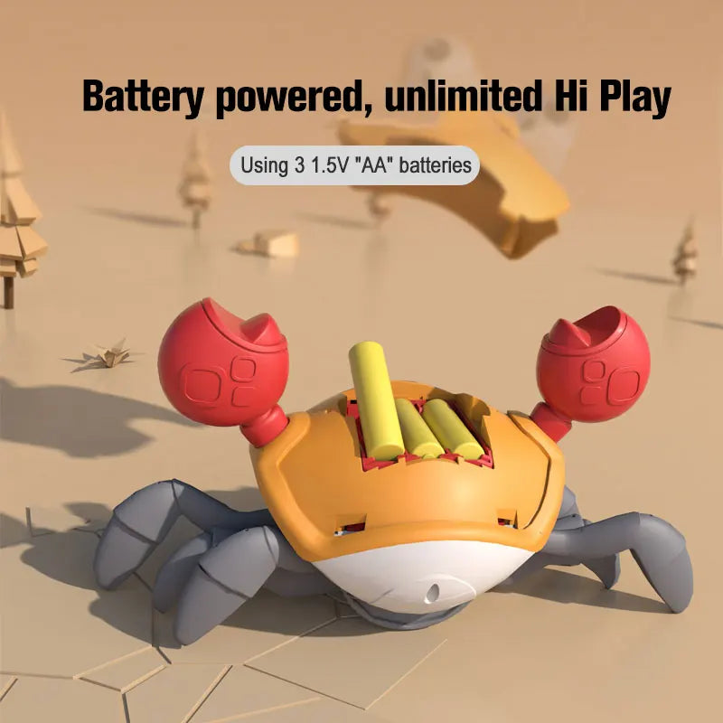 Interactive Dancing Crab Toy