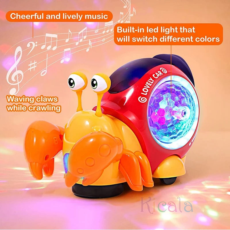 Dancing Crab Interactive Baby Toy