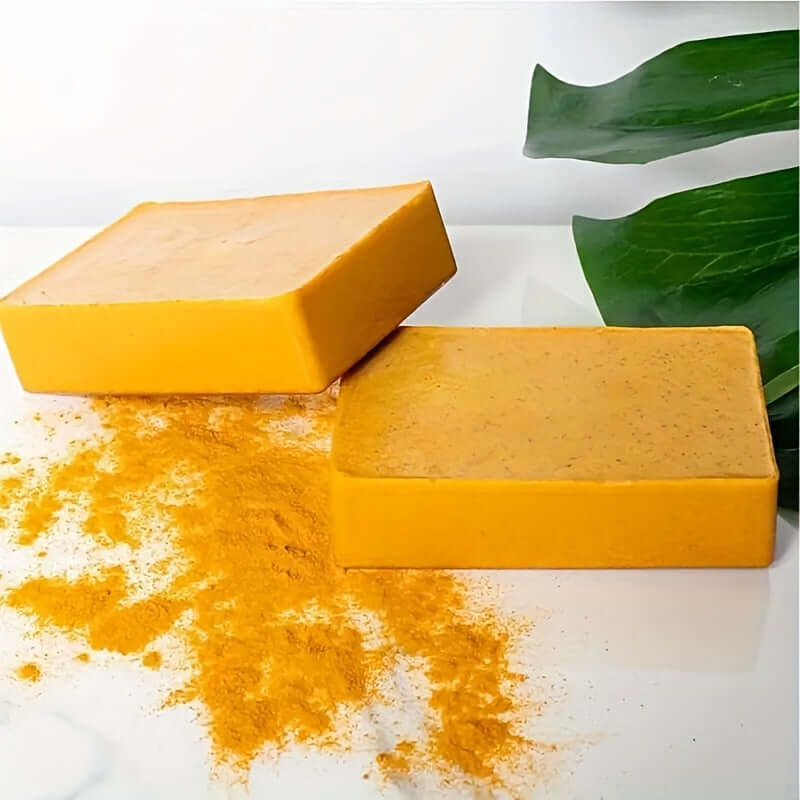 Turmeric Soap Bars – Brightening & Deep Cleansing handmade skincare essentials for glowing skin.