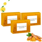 Turmeric Soap Bars – Brightening & Deep Cleansing handmade skincare essentials for glowing skin.