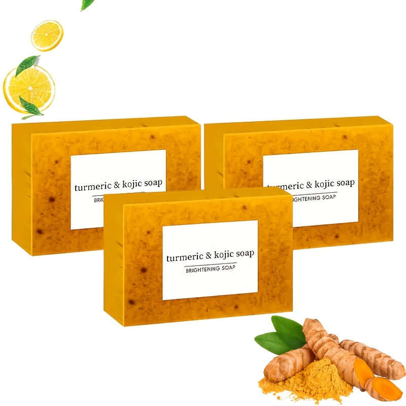 Turmeric Soap Bars – Brightening & Deep Cleansing handmade skincare essentials for glowing skin.