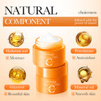 Vitamin C Body Cream for brightening and nourishing dry, rough skin while enhancing natural radiance.