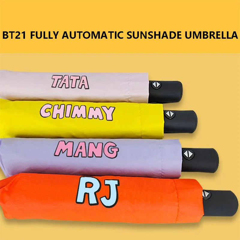Kawaii Tata Automatic Umbrella