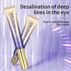 O’CHEAL Anti Wrinkle Eye Cream with roller massage head design for reducing fine lines around the eyes.