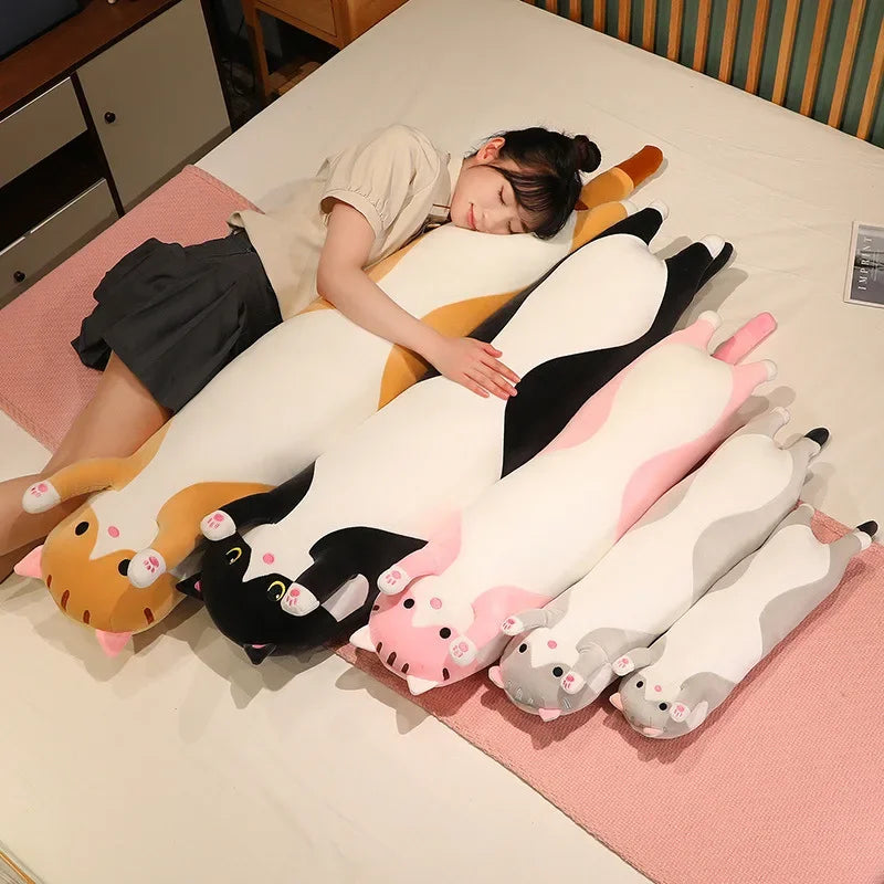 Cute Cat Plush Nap Pillow