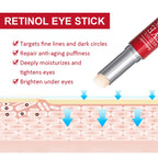 Retinol Eye Cream and eye stick, promotes hydration and firming, brightens skin, reduces fine lines.