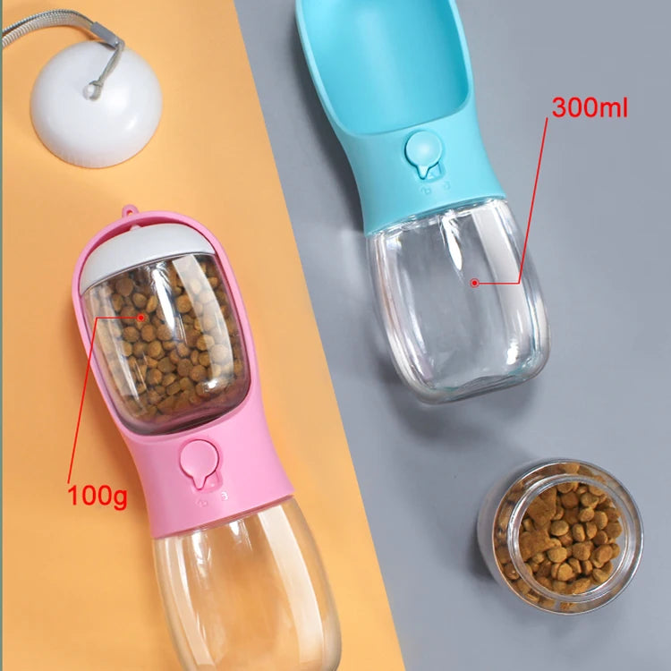 2-in-1 Pet Travel Bottle