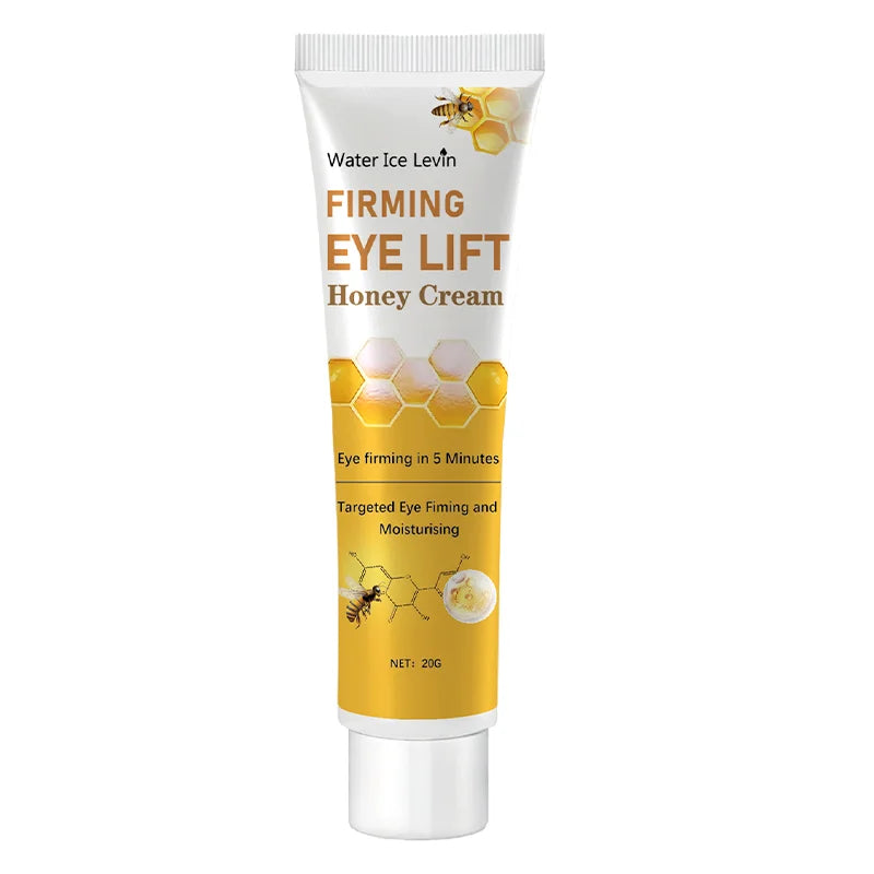 A Honey Eye Cream for instant eye repair, firming, and moisturizing with natural honey extract.