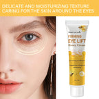 Honey Eye Cream for instant eye repair, firming, and moisturizing with natural honey extract.