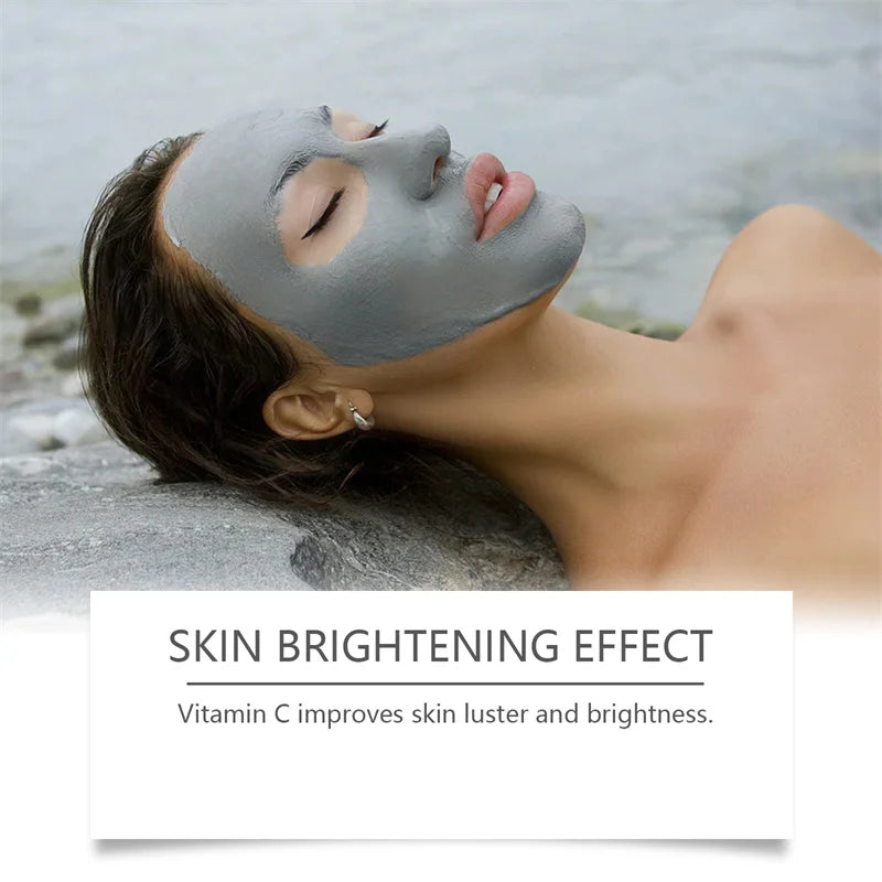 Dead Sea Mud Face Mask Deep Cleaning Pores Remove Blackheads Oil Control Moisturizing Brighten Smooth Skin Care Beauty Products.