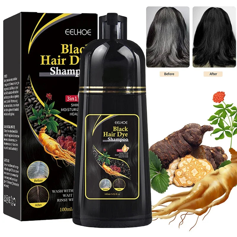 Natural Herbal 3-in-1 Hair Dye