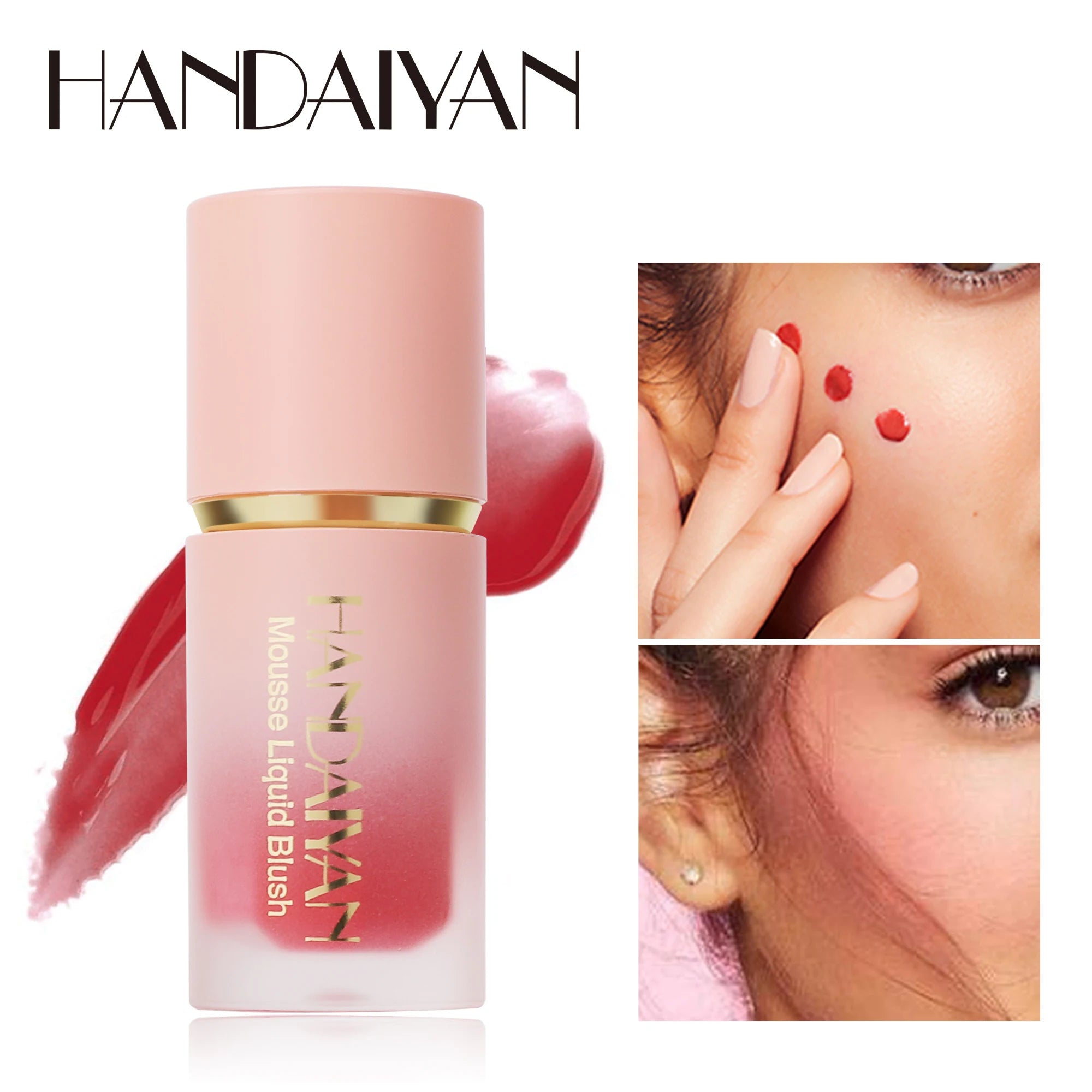 Matte Liquid Blush with Sponge