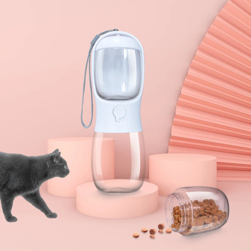 2-in-1 Pet Travel Bottle