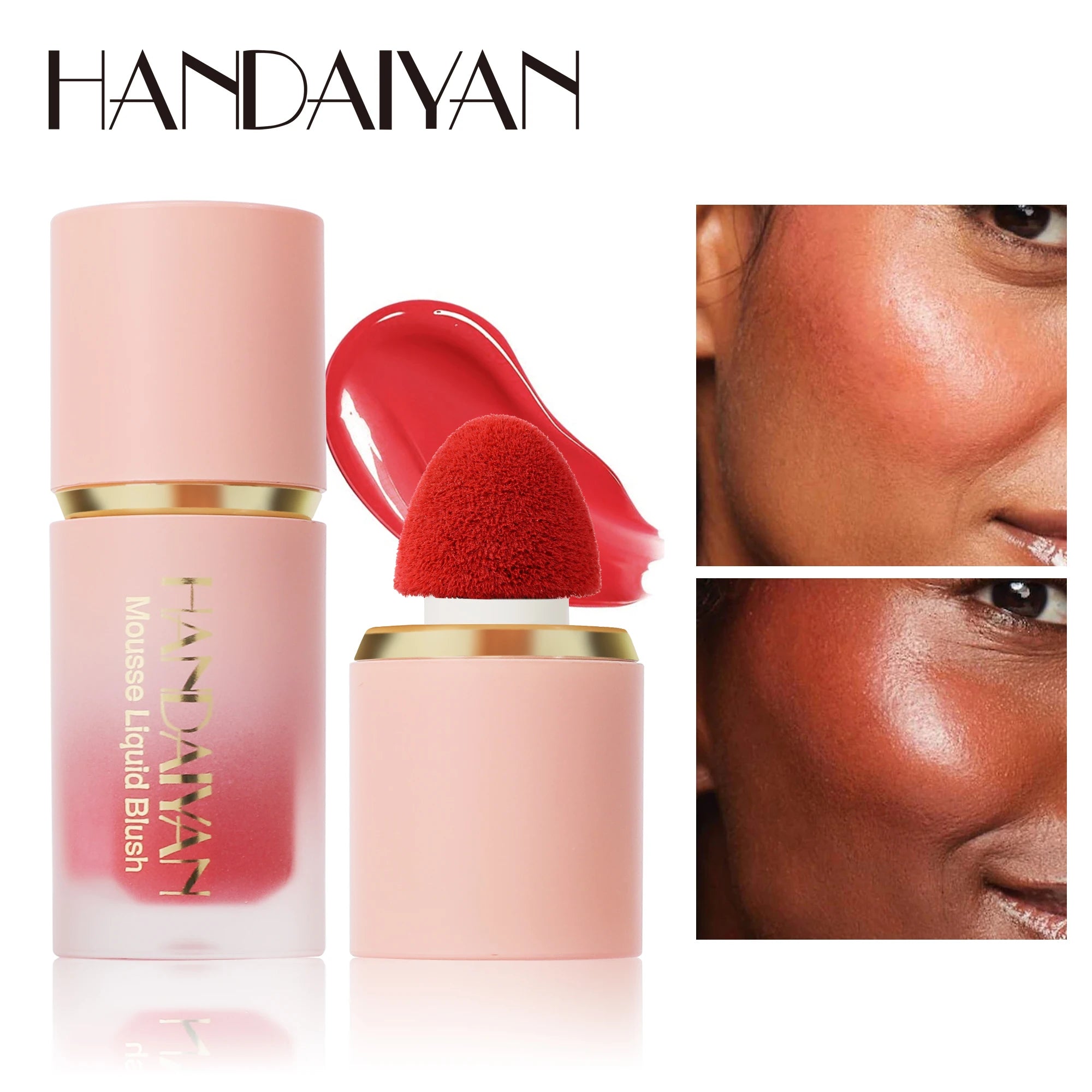 Matte Liquid Blush with Sponge