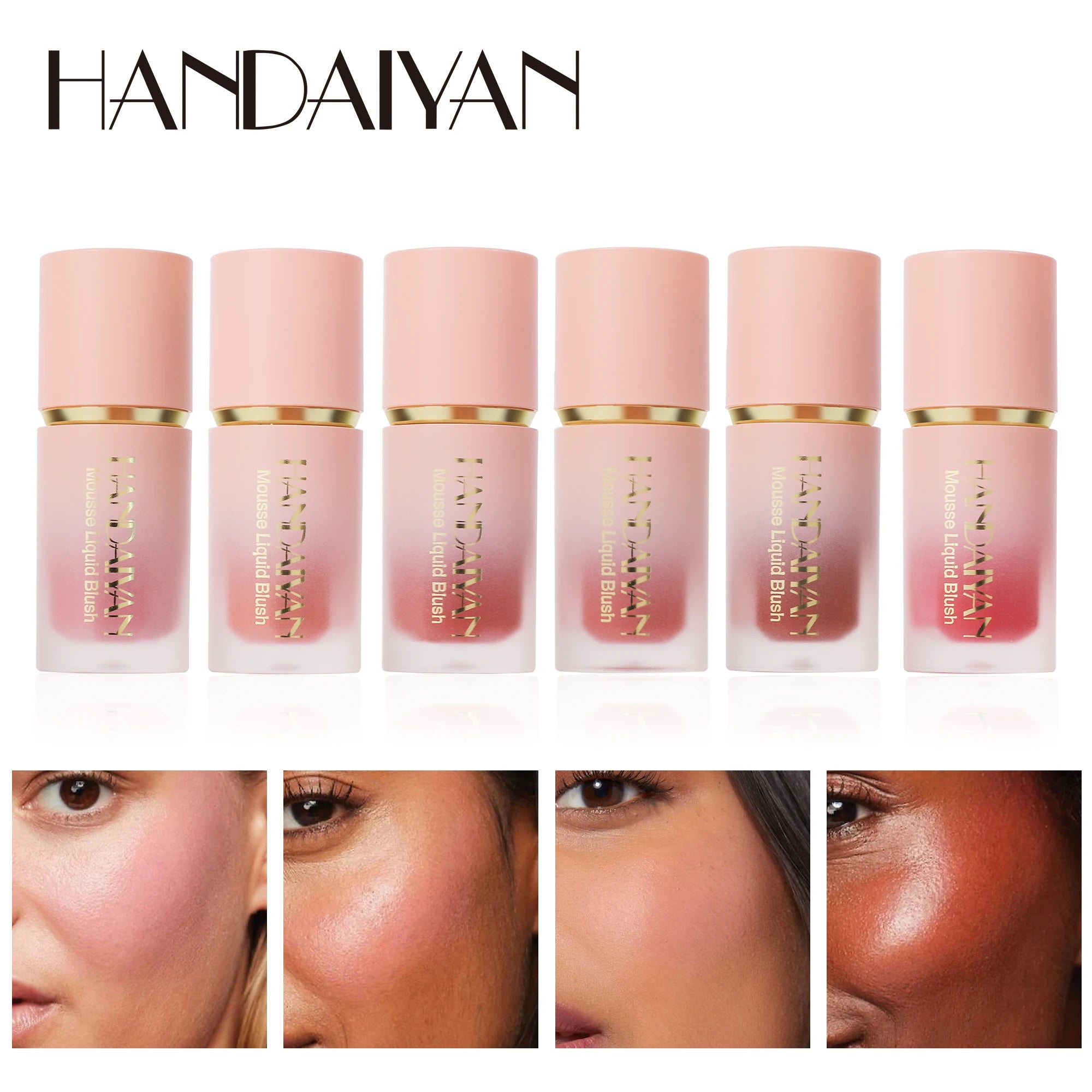 Matte Liquid Blush with Sponge
