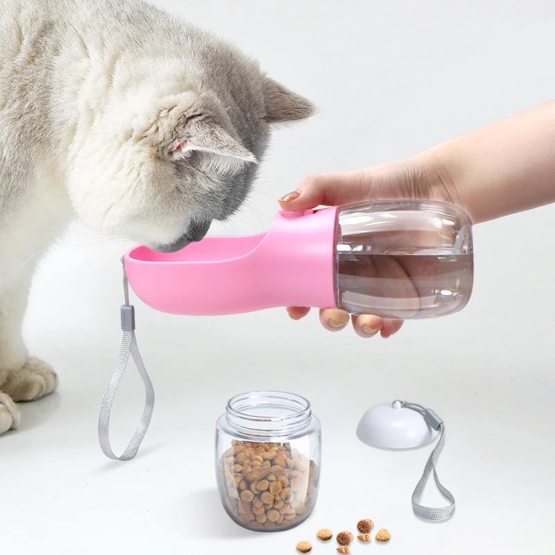 2-in-1 Pet Travel Bottle