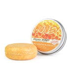 Natural Honey Shampoo bar in tin for dry, soft, and supple hair care. Plant-based & cruelty-free solution.