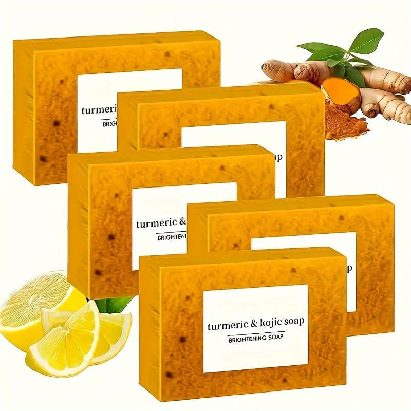 Turmeric Soap Bars – Brightening & Deep Cleansing handmade skincare essentials for glowing skin.